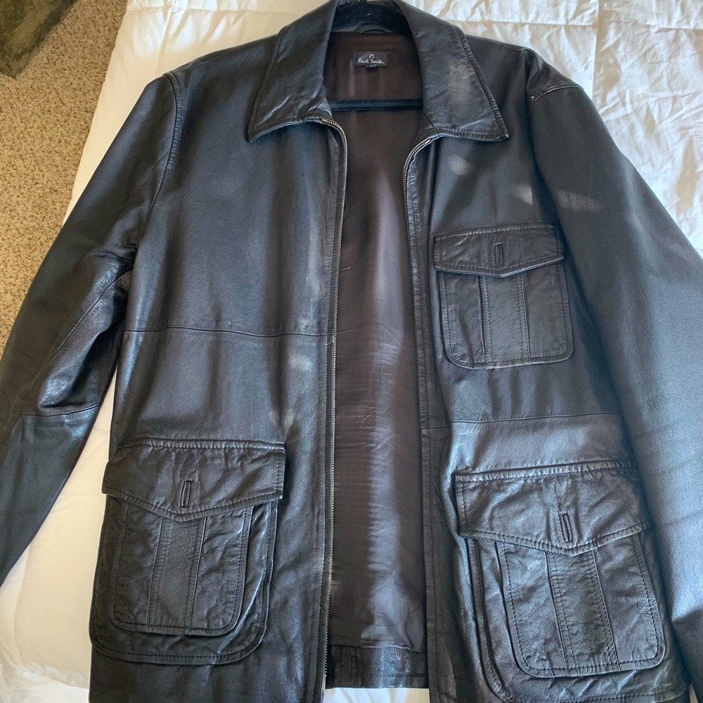 Paul Smith leather jacket